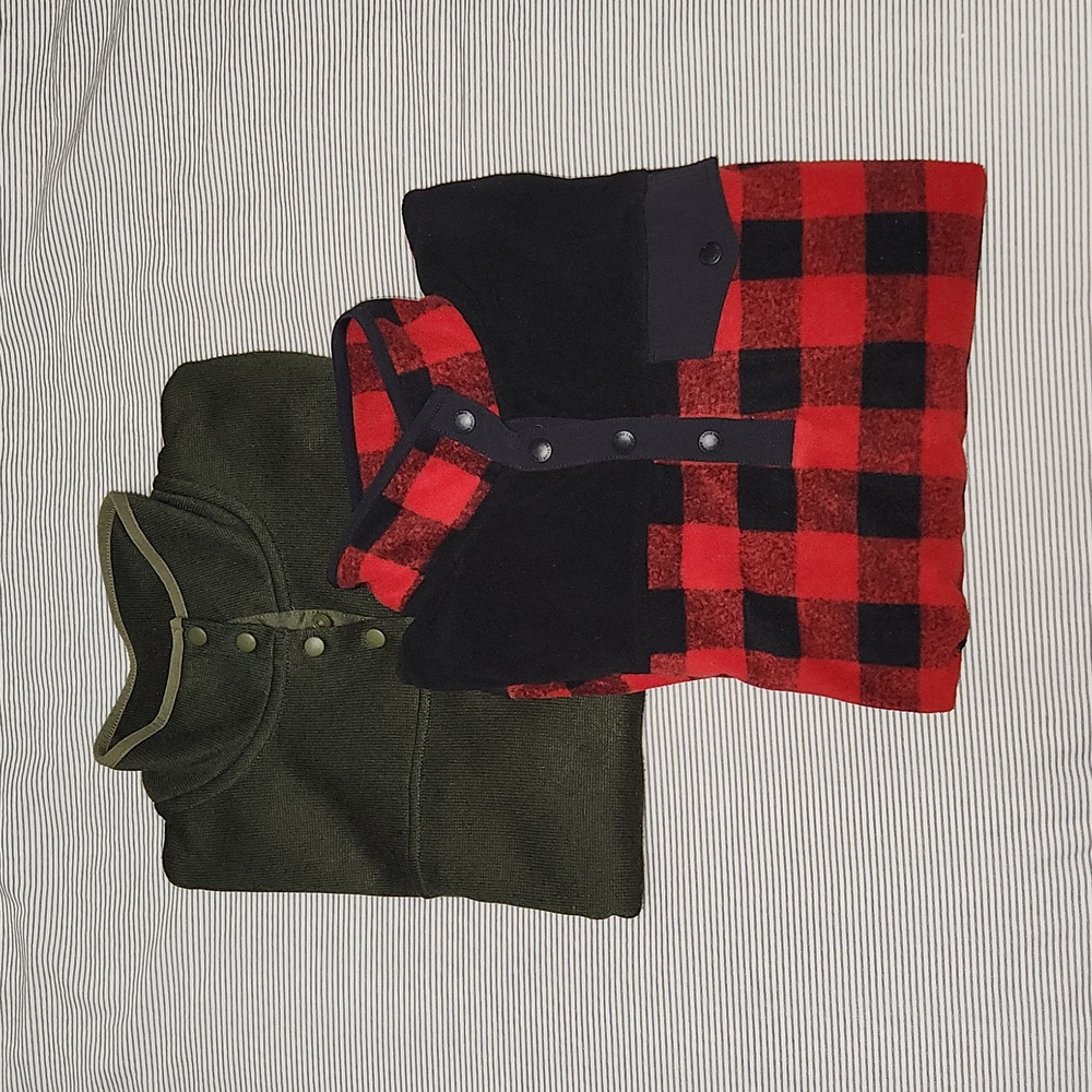 2 Eddie Bauer Fleeces
